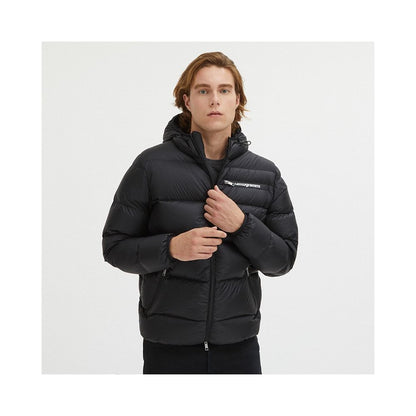 Centogrammi Black Nylon Men Jacket