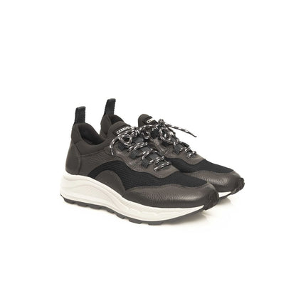 Cerruti 1881 Gray Leather Men's Sneaker