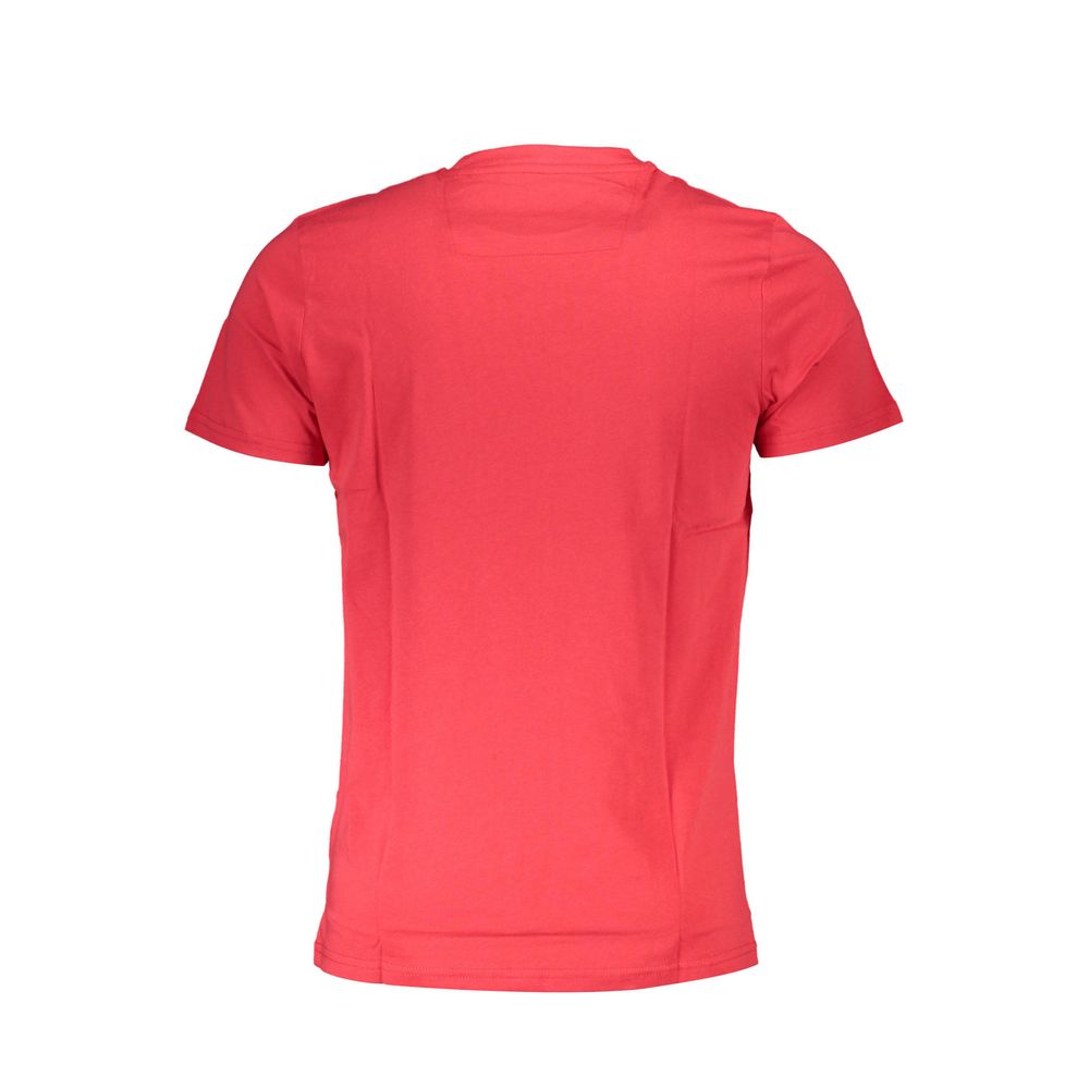 Cavalli Class Red Cotton T-Shirt