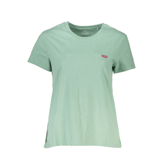 Levi's Green Cotton Tops & T-Shirt