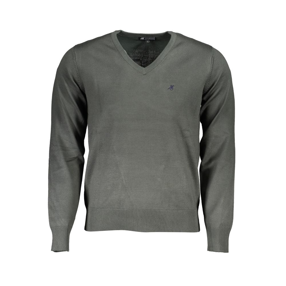 U.S. Grand Polo Green Nylon Sweater