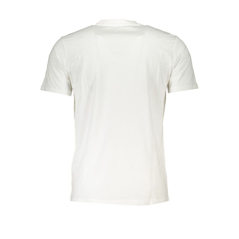 Cavalli Class White Cotton T-Shirt