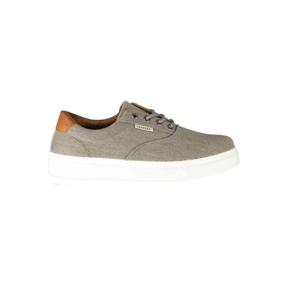 Carrera Gray Polyester Sneaker