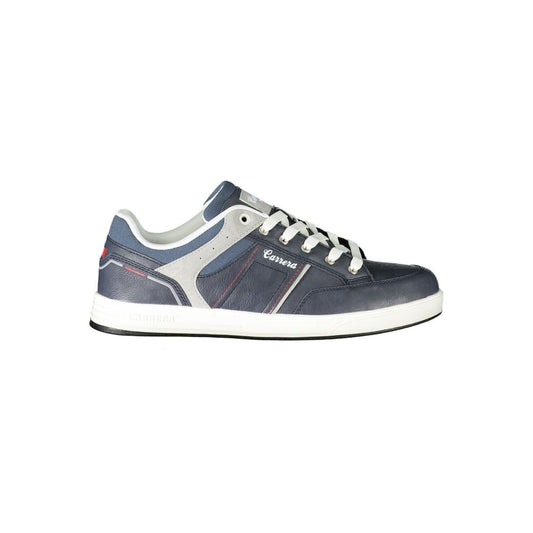 Carrera Blue Polyester Sneaker