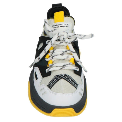 Versace Jeans Yellow Nylon Sneaker