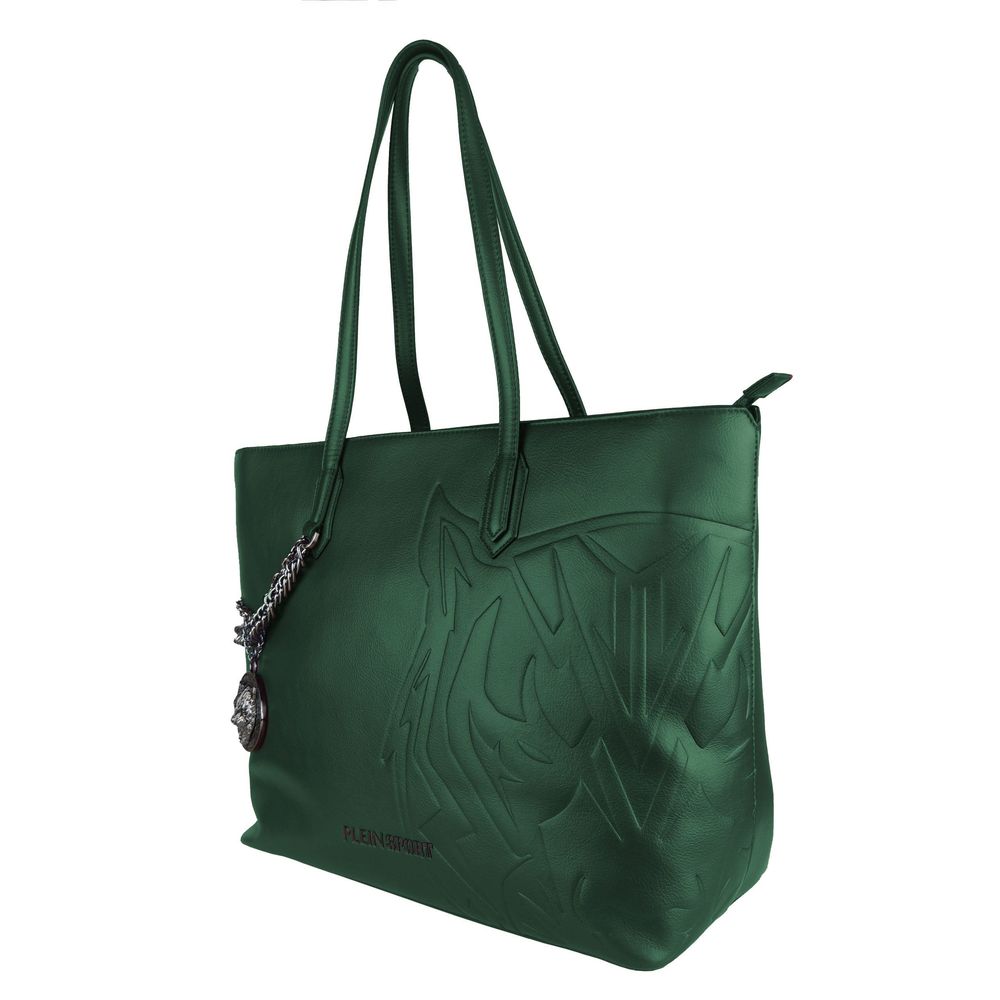 Plein Sport Green Shoulder Bag