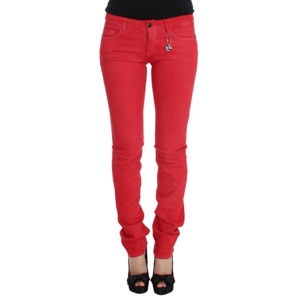 Costume National Red Jeans & Pant