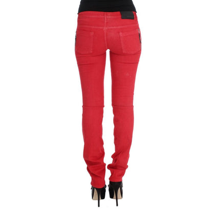 Costume National Red Jeans & Pant