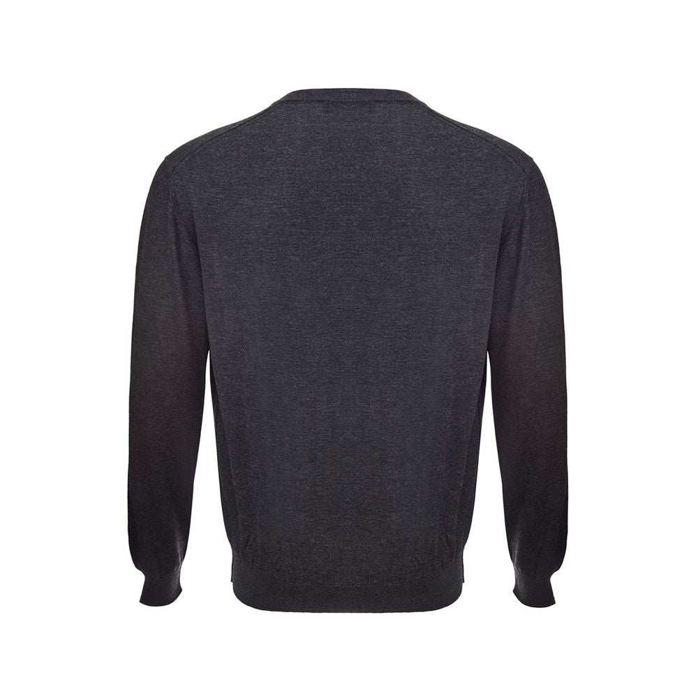 Dolce & Gabbana Elegant Gray Cashmere Sweater for Men