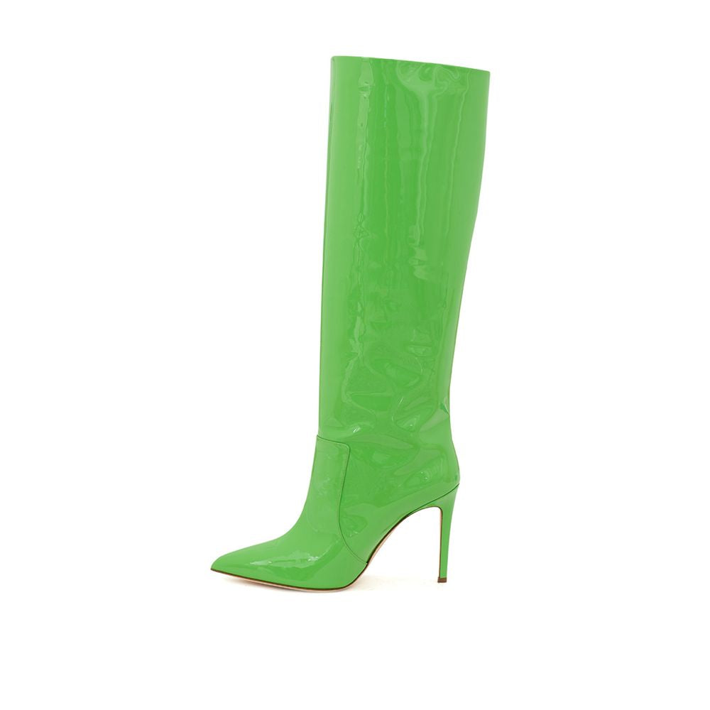 Paris Texas Emerald Elegance Ankle Boots