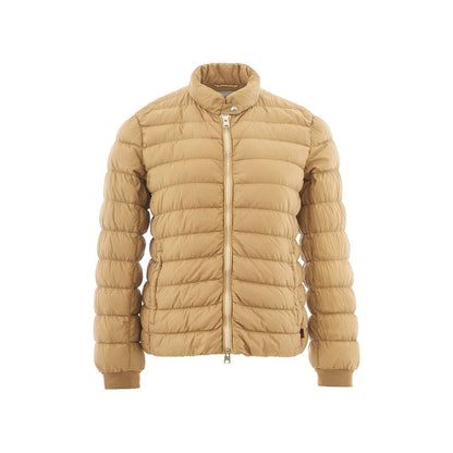 Woolrich Beige Polyamide Chic Winter Coat