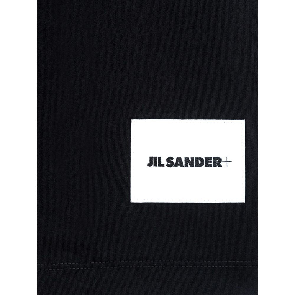 Jil Sander Black Cotton Organic T-Shirt