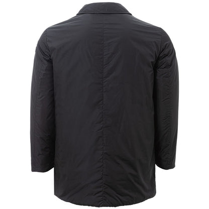 Peuterey Sleek Black Polyamide Men's Jacket