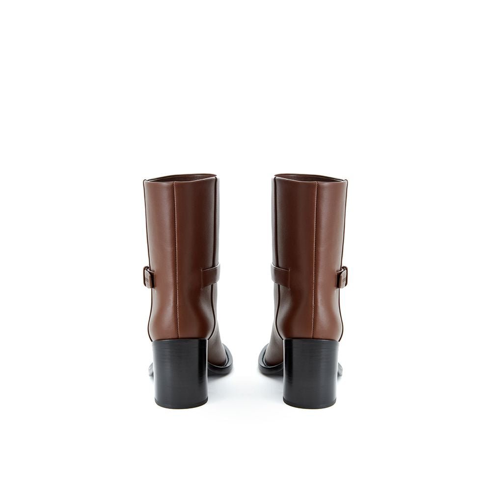 Burberry Brown Leather Boot