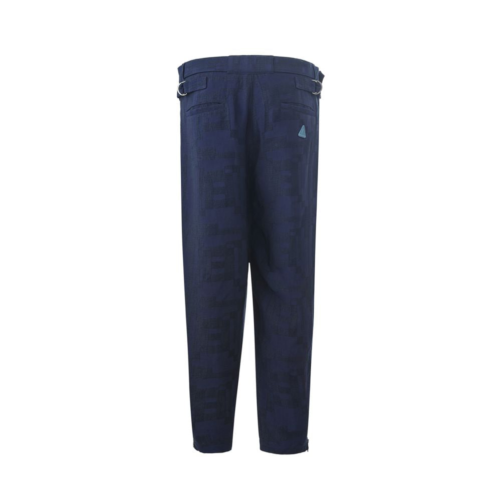 Emporio Armani Blue Linen Jeans & Pant