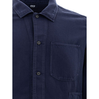 C.P. Company Blue Cotton Shirt - PANTERA STORES