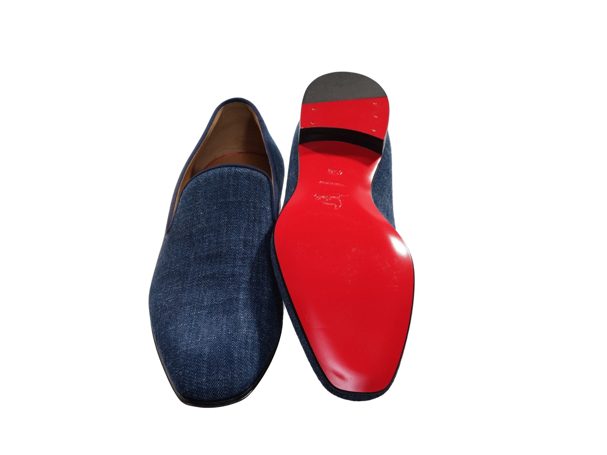 Christian Louboutin Dandelion Flat Denim Shoes