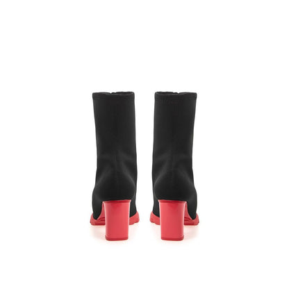 Alexander McQueen Black Neoprene Boot