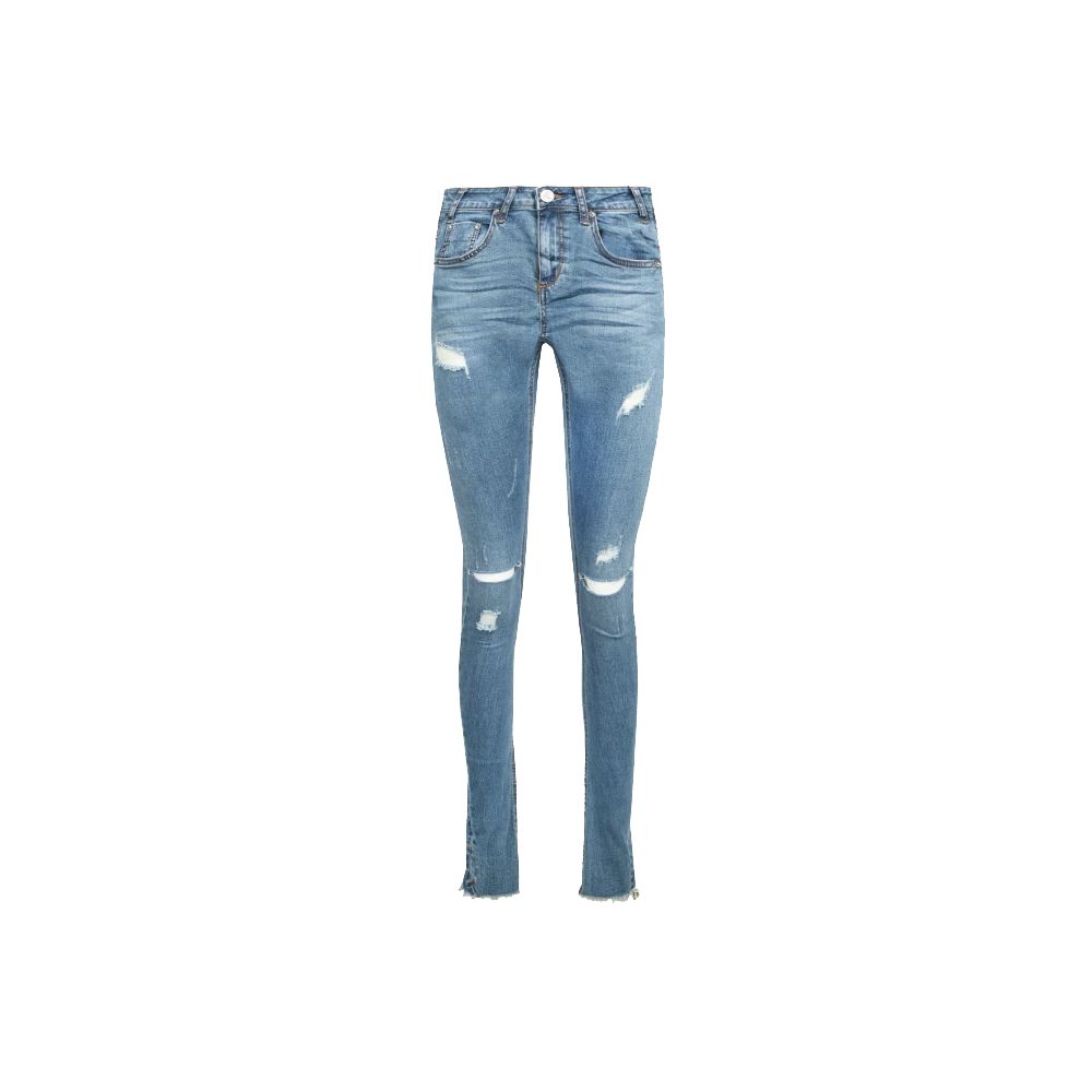 One Teaspoon Blue Cotton Jeans & Pant