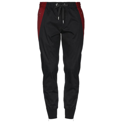 Dolce & Gabbana Black Cotton Jeans & Pant