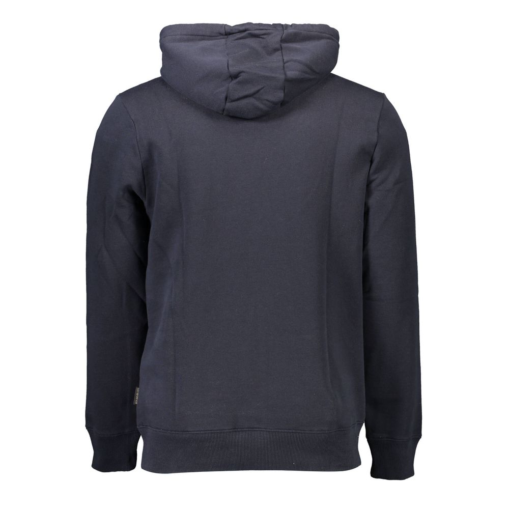 Napapijri Chic Blue Organic-Cotton Blend Hoodie