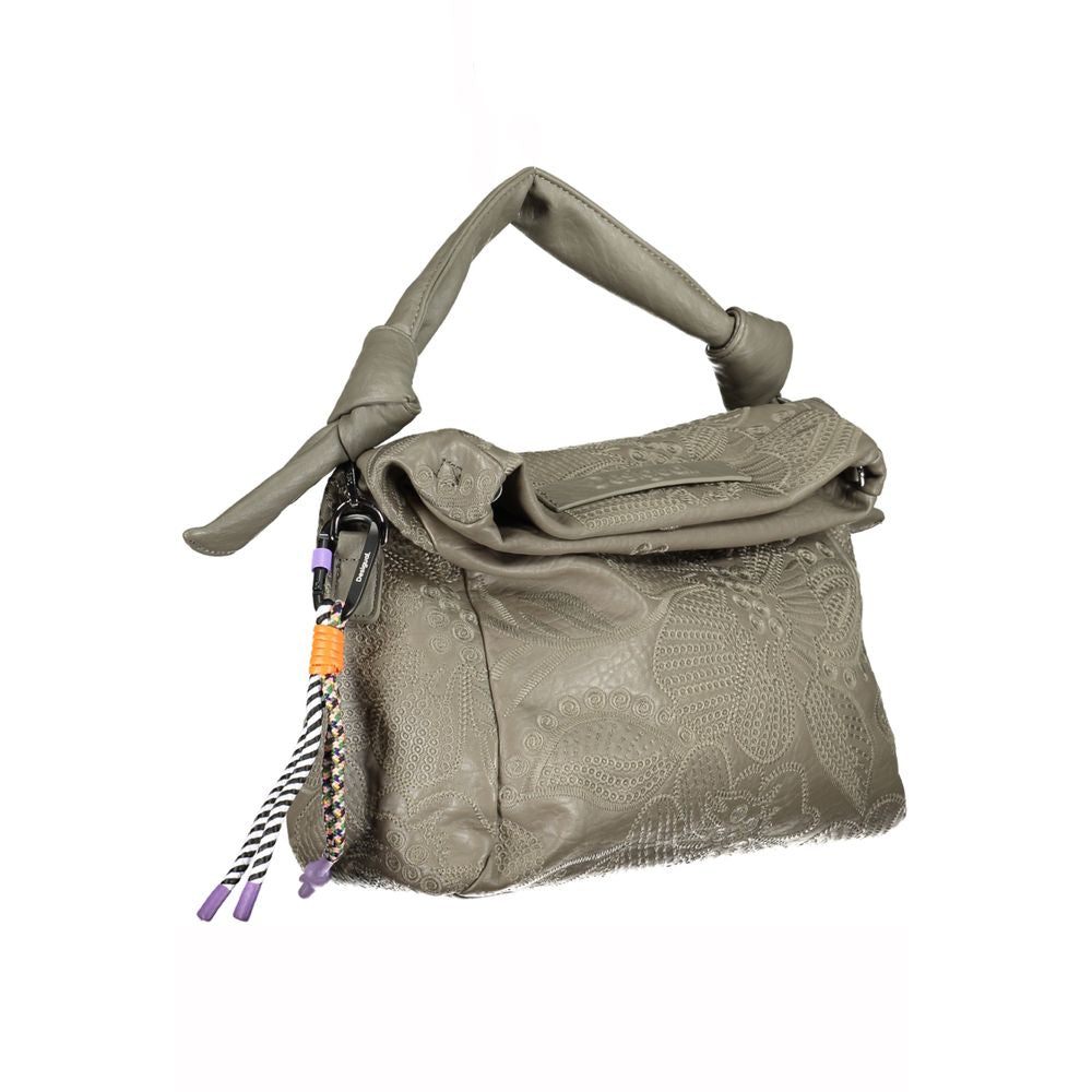 Desigual Green Polyethylene Handbag