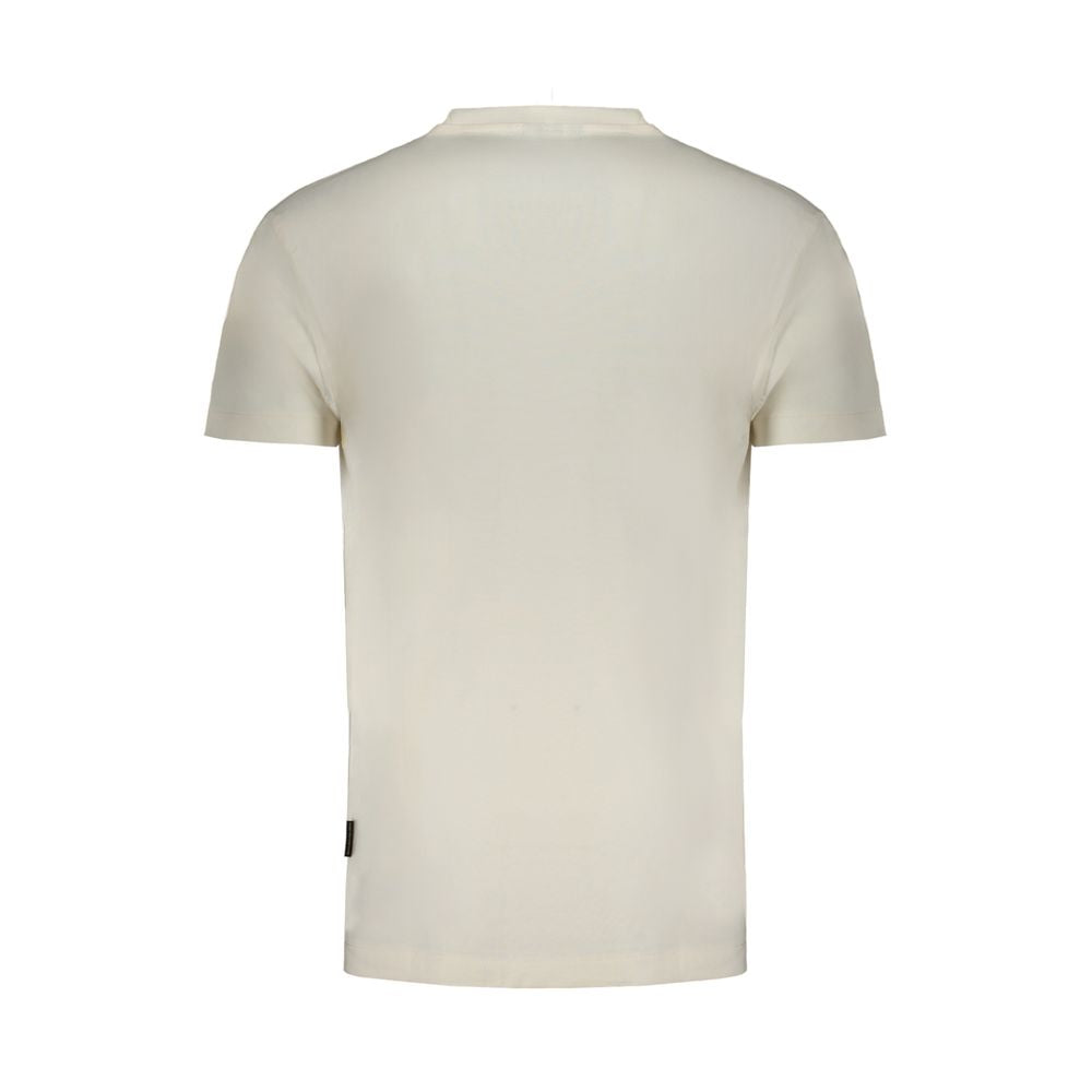 Napapijri White Cotton T-Shirt