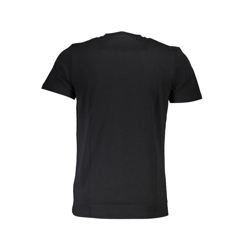 Cavalli Class Black Cotton T-Shirt