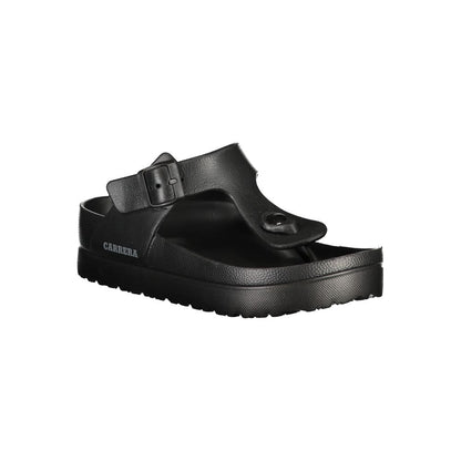 Carrera Black Polyethylene Sandal