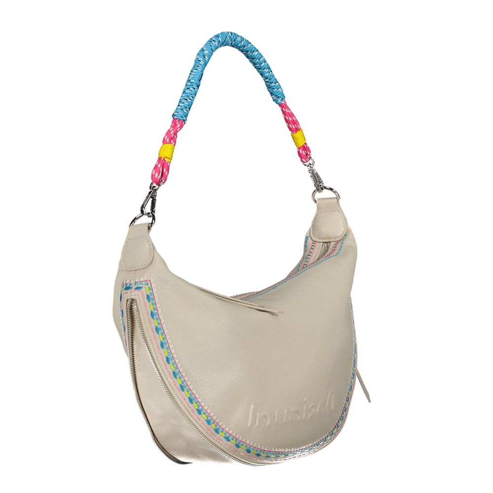 Desigual White Polyethylene Women Handbag