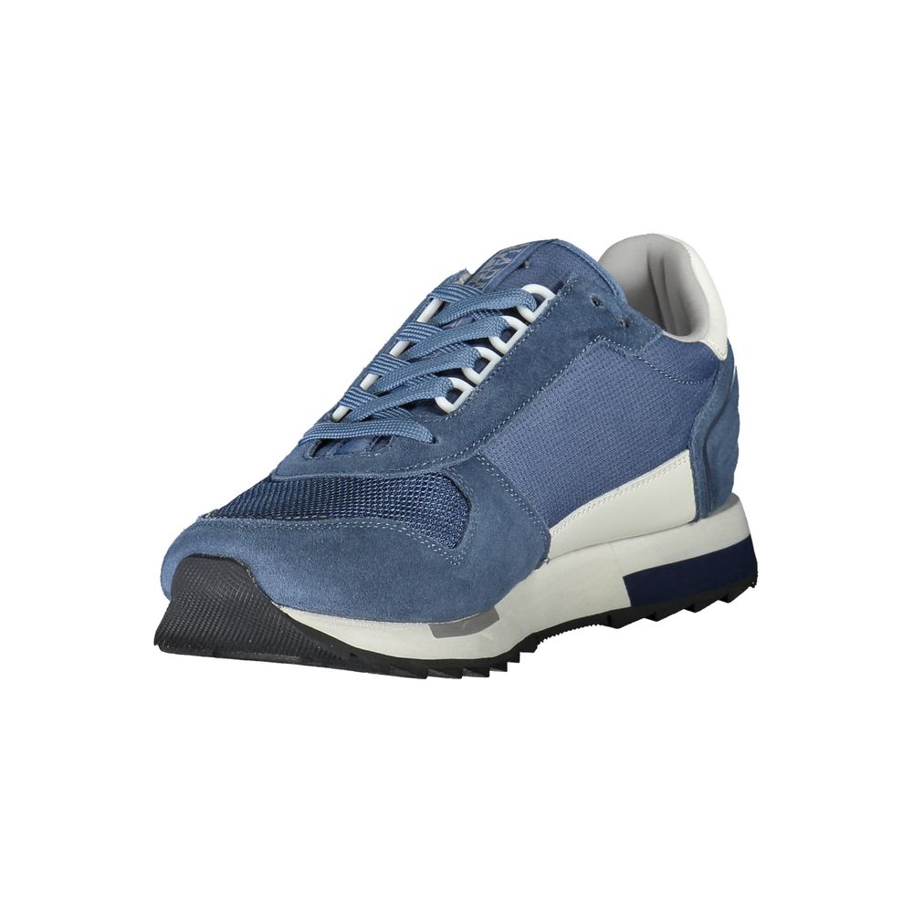 Napapijri Blue Polyester Men Sneaker