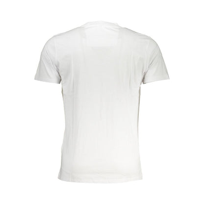 Cavalli Class White Cotton T-Shirt