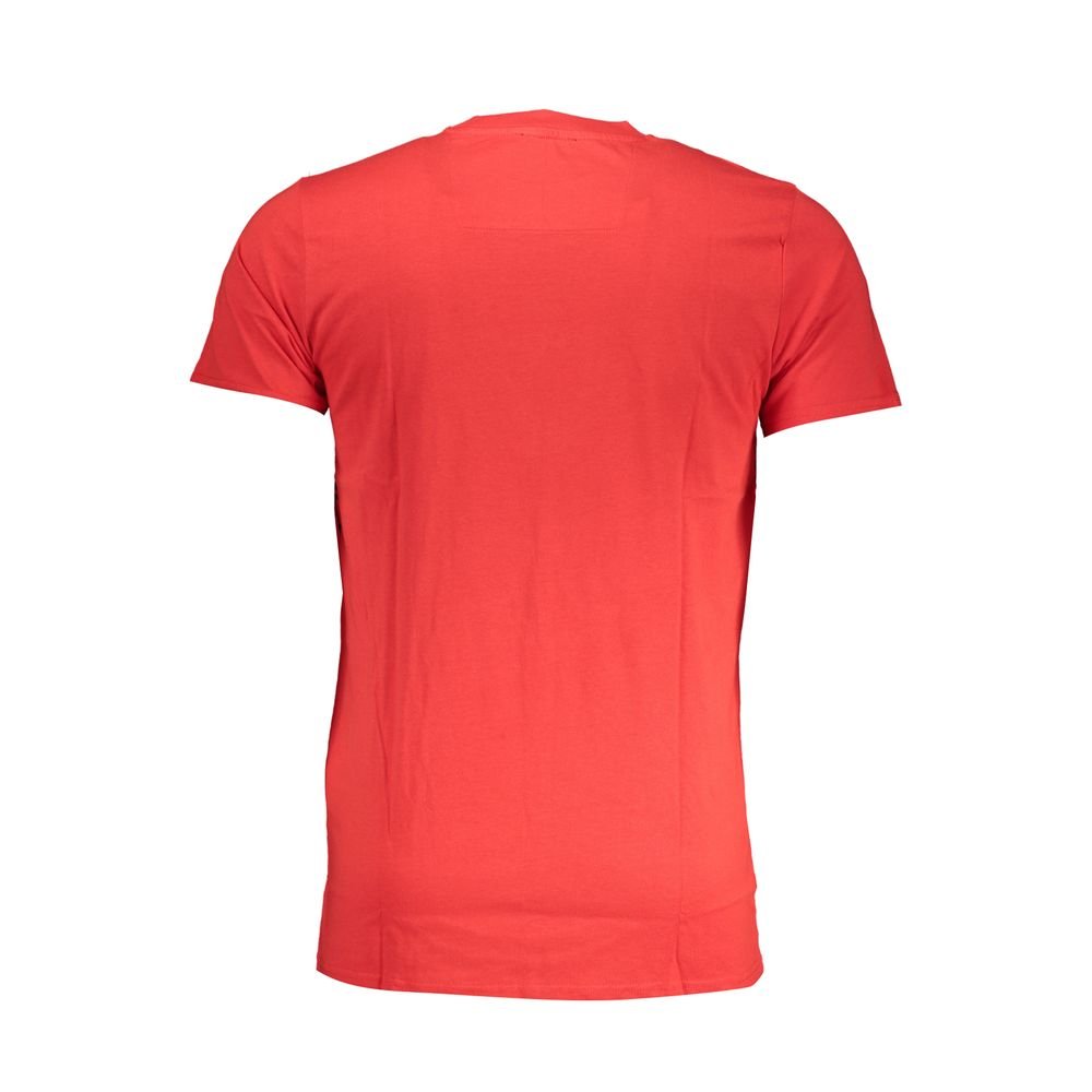 Cavalli Class Red Cotton T-Shirt