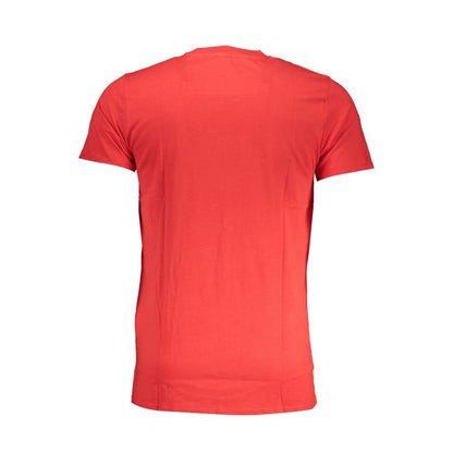 Cavalli Class Red Cotton T-Shirt