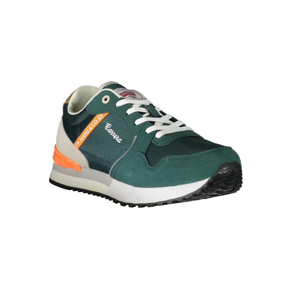 Carrera Green Polyester Sneaker