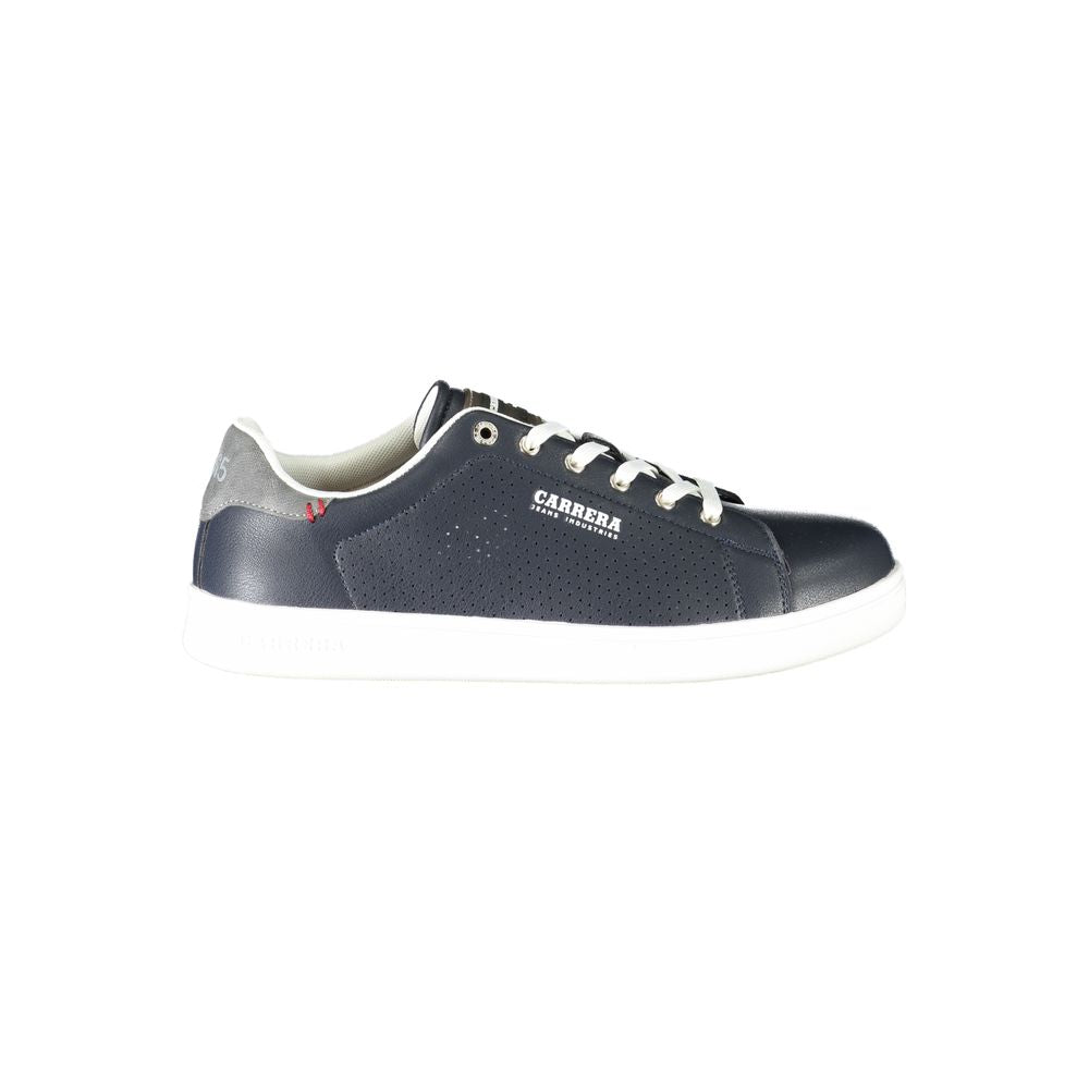 Carrera Blue Polyester Sneaker