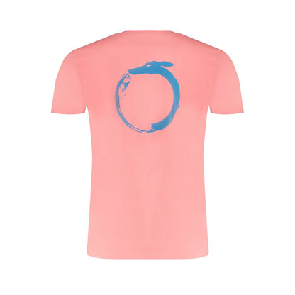 Trussardi Pink Cotton T-Shirt