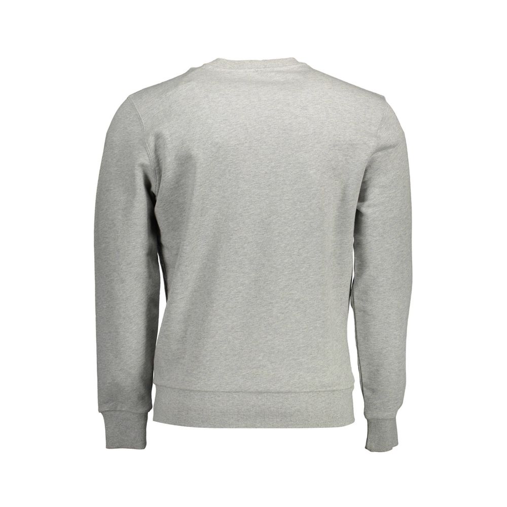 North Sails Elevated Comfort Gray Cotton Sweater