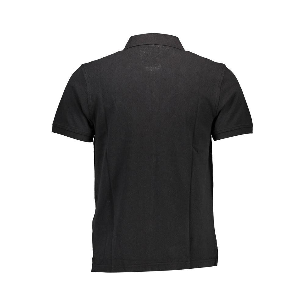 Levi's Black Cotton Men Polo Shirt