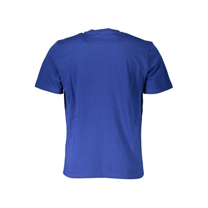 North Sails Chic Blue Cotton Tee with Iconic Logo