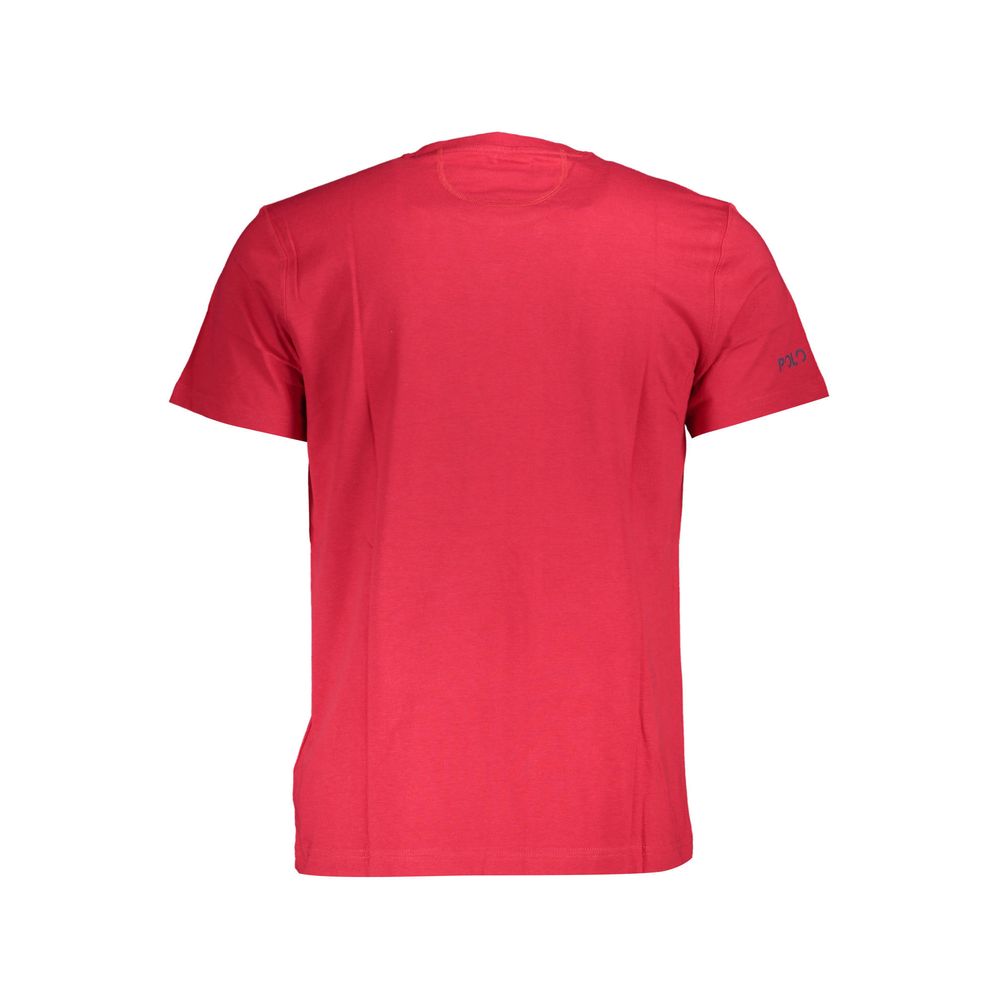 La Martina Chic Pink Tee with Timeless Elegance