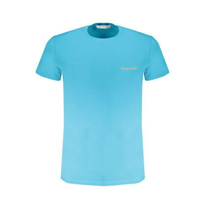 Trussardi Light Blue Cotton T-Shirt