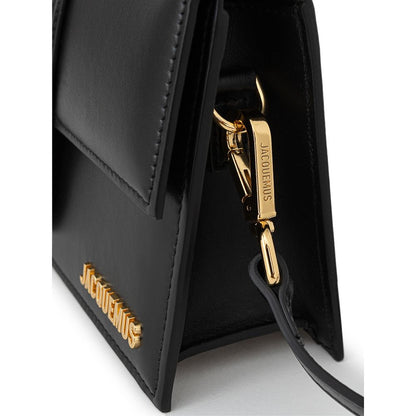 Jacquemus Black Leather Handbag