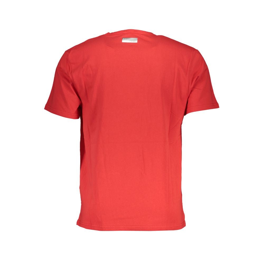 Bikkembergs Red Cotton T-Shirt