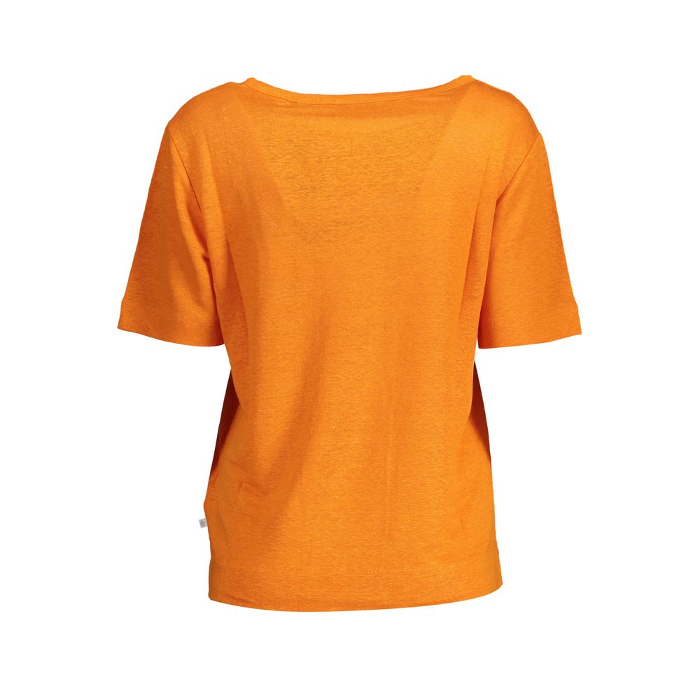 Gant Orange Linen Women Top