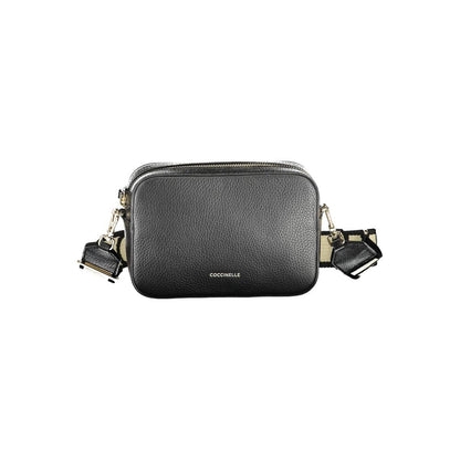 Coccinelle Black Leather Handbag - PANTERA STORES