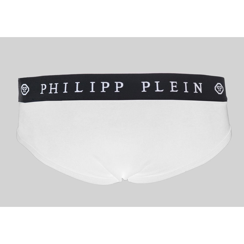 Philipp Plein Elevated White Boxer Shorts Twin-Pack