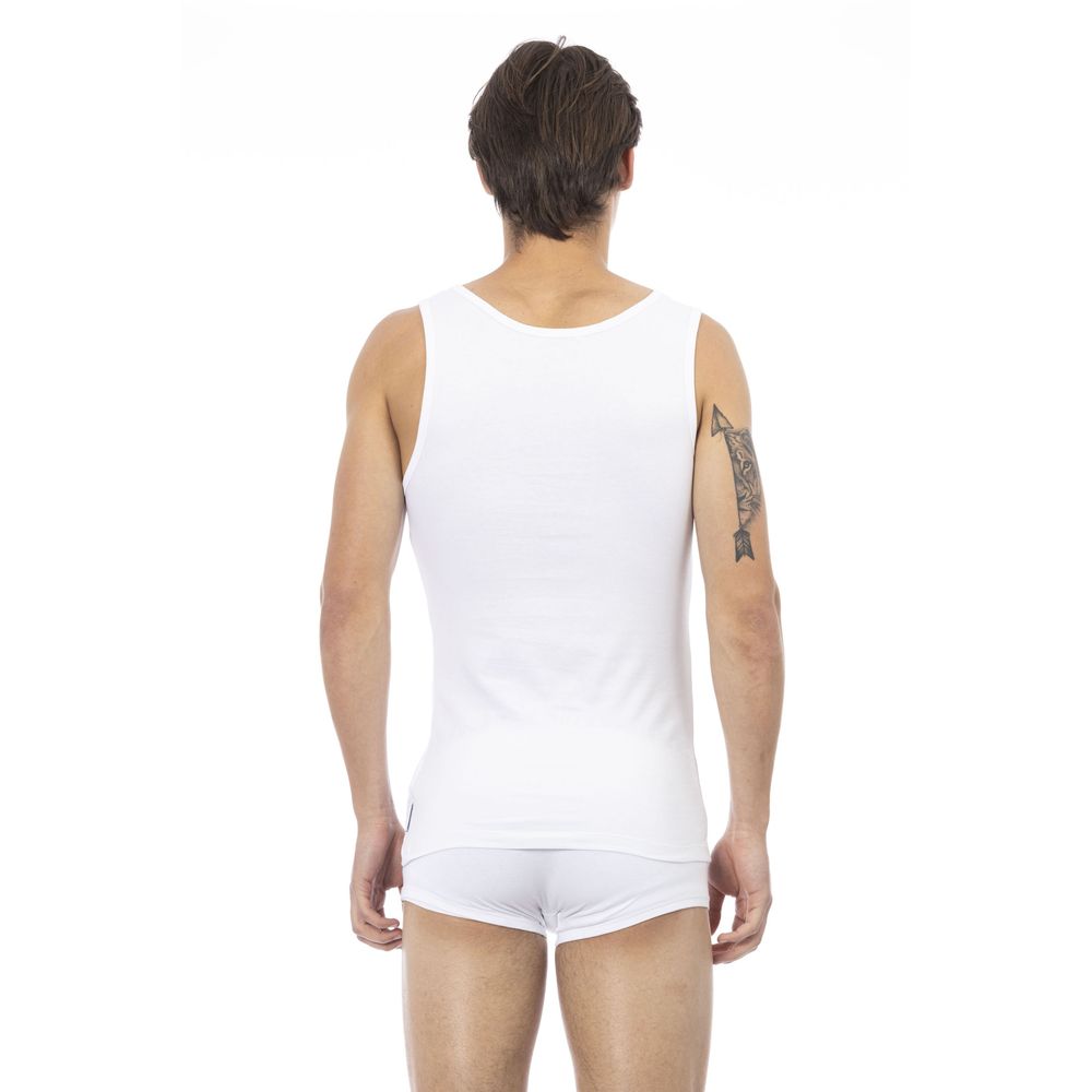 Bikkembergs Sleek Bi-Pack Stretch Cotton Men's Tank Top