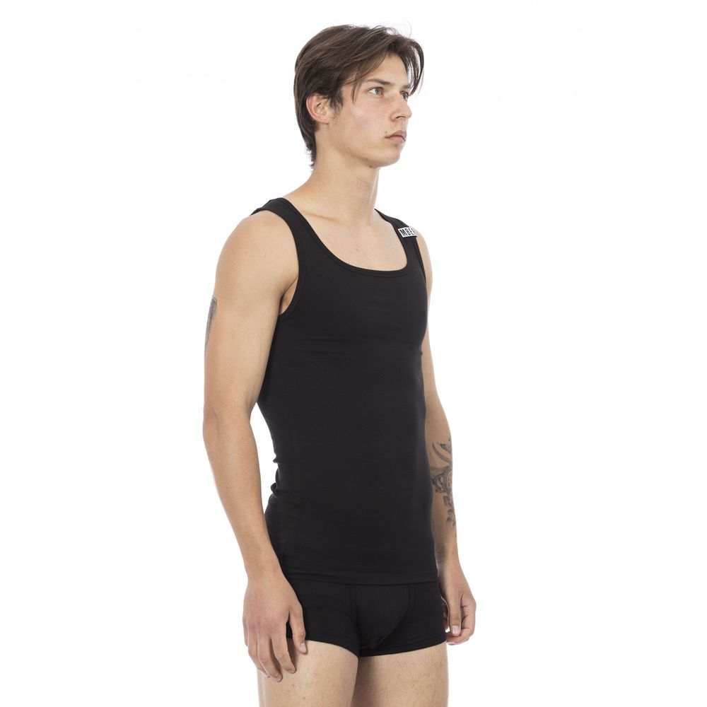 Bikkembergs Sleek Dual Pack Stretch Cotton Tank Tops