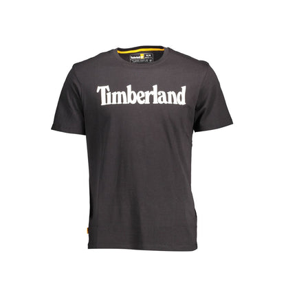 Timberland Eco-Conscious Cotton Tee in Sleek Black